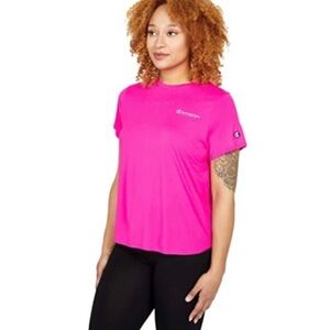 Champion NWT Sport Lightweight Vivid Fuchsia Tee